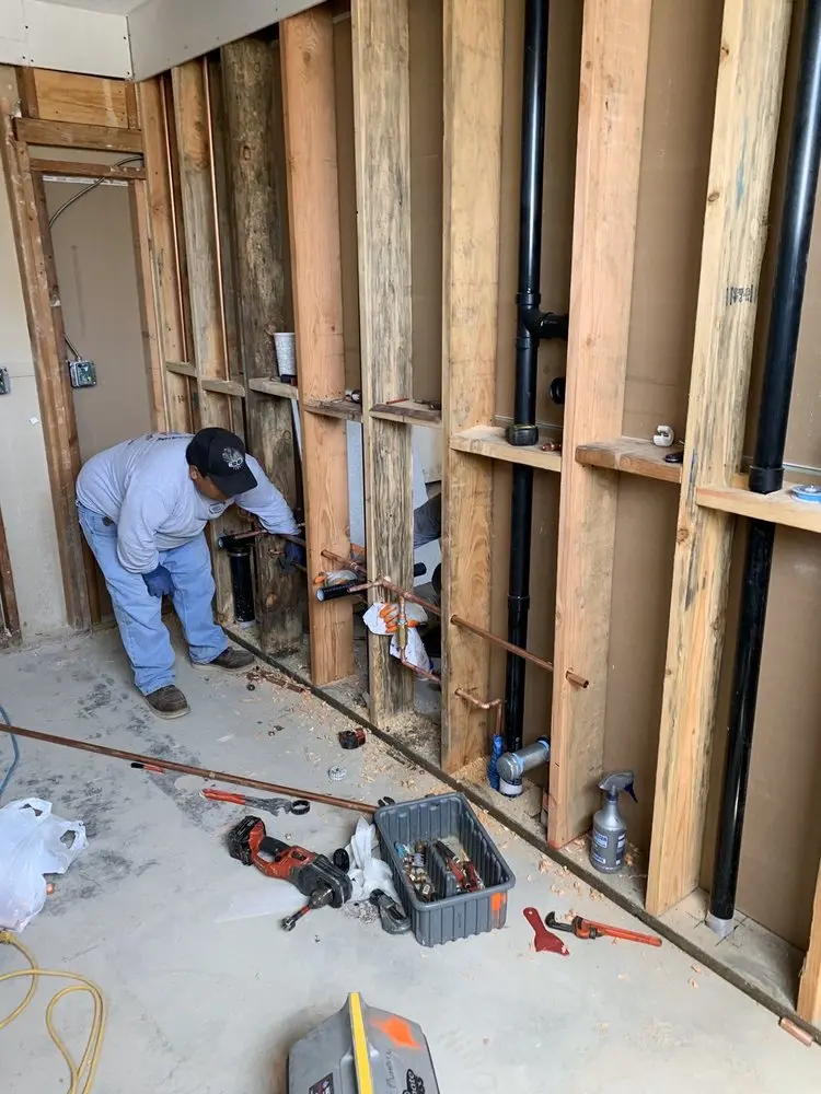 Commercial rough-in plumbing for Gas Line Repair in Friendswood
